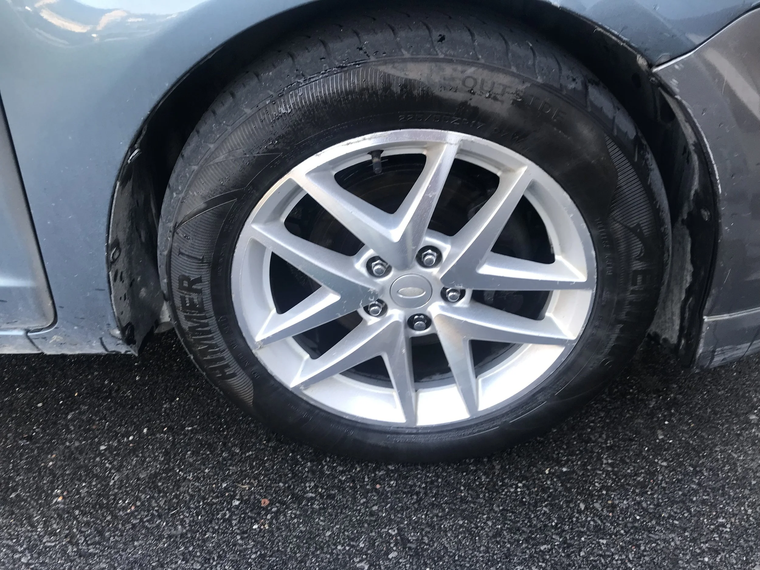 After detailing